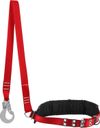 Фото ЗУБР АЛТАЙ страховочный строп, фурнитура из оцинкованной стали, 3 точки крепления, размер L (1140-1440), лямочный пояс с наплечными лямками(11584) Зубр 11584 Зубр