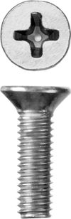 Фото ЗУБР DIN 965, кл. пр. 4.8, M3 х 10 мм, цинк, 5 кг, винт с потайной головкой (303110-03-010) Зубр 30311003010 Зубр