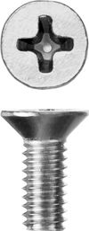 Фото ЗУБР DIN 965, кл. пр. 4.8, M4 х 10 мм, цинк, 5 кг, винт с потайной головкой (303110-04-010) Зубр 30311004010 Зубр