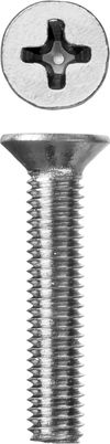 Фото ЗУБР DIN 965, кл. пр. 4.8, M5 х 25 мм, цинк, 5 кг, винт с потайной головкой (303110-05-025) Зубр 30311005025 Зубр