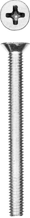 Фото ЗУБР DIN 965, кл. пр. 4.8, M4 х 40 мм, цинк, 10 шт, винт с потайной головкой (303116-04-040) Зубр 30311604040 Зубр