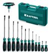 Фото KRAFTOOL IMPACT 13 шт, сквозной стержень Cr-Mo, набор ударных отверток (25035) Kraftool 25035 Kraftool