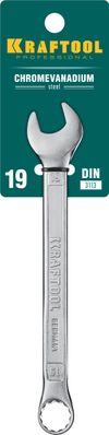 Фото KRAFTOOL 19 мм, комбинированный гаечный ключ (27079-19) Kraftool 2707919Z01 Kraftool