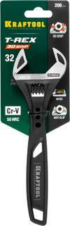 Фото KRAFTOOL Ключ разводной силовой T-REX, 200 / 32 мм, 27254-20 Kraftool 2725420 Kraftool