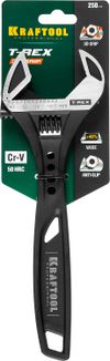 Фото KRAFTOOL Ключ разводной силовой T-REX, 250 / 43 мм, 27254-25 Kraftool 2725425 Kraftool