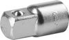 Фото KRAFTOOL 1/2″M x 3/8″F, увеличивающий адаптер для торцовых головок (27841) Kraftool 27841Z01 Kraftool