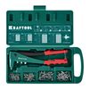 Фото KRAFTOOL X-3, 2.4 - 4.8 мм, литой заклепочник в кейсе (31170-H6) Kraftool 31170H6Z01 Kraftool