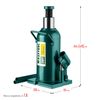Фото KRAFTOOL KRAFT-LIFT, 20 т, 244 - 478 мм, бутылочный гидравлический домкрат (43462-20) Kraftool 4346220Z01 Kraftool