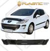 Фото Дефлектор капота Peugeot 308 хетчбек 2009-2011 (Classic черный) CA-plastic 2010010103781 CA-plastic