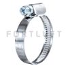 Фото 2540w2 Хомут червячный 25-40 мм нержавеющая сталь (1 шт) FortLuft 2540W2 FortLuft