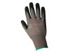 Фото JL061 Защ. перчатки из полиэфирной пряжи c рельефным латексным покр., цвет сер./черный, L /12пар/ Jetapro JL061L Jetapro