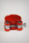 Фото хомут силовой, цвет красный Comfort C131139PLR Comfort