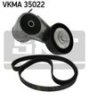 Фото Комплект поликлинового ременного привода SKF VKMA 35022 Skf VKMA35022 Skf