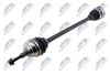 Фото Полуось VW Golf V/VI 07-13, Audi A3 03-07, Skoda Octavia II 04-12 МКПП Nty NPWVW059 Nty