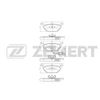 Фото Колодки тормозные передние (BS1138) Zekkert BS1138 Zekkert