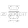 Фото Колодки торм. диск. передн. Chevrolet Aveo (T300)  Zekkert BS1301 Zekkert