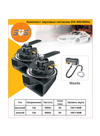 Фото Комплект звуковых сигналов SVS с разъeмом для Mazd SVS 0450015000 SVS
