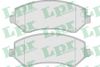 Фото Колодки тормозные дисковые LPR05P1005 (23638) DODGE Caravan 00- F 15 Lpr 05P1005 Lpr