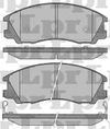 Фото Колодки тормозные дисковые LPR05P1291 (24059/24060/24061) HYUND Terracan 2.9CRDi  01- Fr Lpr 05P1291 Lpr