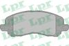 Фото Колодки тормозные дисковые передн DODGE: CALIBER 06 - Lpr 05P1430 Lpr