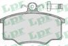 Фото Колодки тормозные AUDI 80/100 76-86/VOLVO 340-360 81-91 передние Lpr 05P188 Lpr