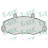 Фото Колодки тормозные дисковые FORD TRANSIT c бортовой платформой 1991- Lpr 05P481 Lpr