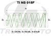 Фото Пружина для лифтинга + 2' (50мм) - (TI), TI NS 018F TrustAuto TINS018F TrustAuto