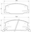 Фото Колодки тормозные дисковые перед Nisshinbo NP1124 Nisshinbo NP1124 Nisshinbo