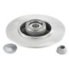 Фото Диск тормозной RENAULT MEGANE/SCENIC III 08- задний с подшипником,с кольцом АБС Snr KF155110U Snr