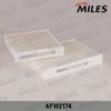Фото MILES Фильтры салона (компл. 2шт) Miles AFW2174 Miles