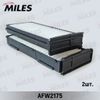 Фото Фильтр салонный Mitsubishi Pajero Sport Colt Carisma (упак.2шт.) Miles AFW2175 Miles