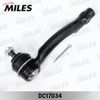 Фото Наконечник рулевой тяги левый HYUNDAI SONATA EF 04- (ТАГАЗ)/KIA MAGENTIS 98- DC17034 Miles DC17034 Miles