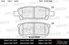 Фото Колодки задние DODGE CALIBER, CHRYSLER SEBRING Miles E110023 Miles