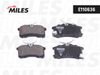 Фото E110636 Колодки тормозные TOYOTA AVENSIS 1.6-2.0 97-03/COROLLA 00-02 задние SemiMetallic Miles E110636 Miles
