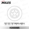 Фото ДИСК ТОРМОЗНОЙ NISSAN QASHQAI 07/XTRAIL 07/RENA Miles K000065 Miles