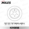 Фото Диск тормозной NISSAN Juke(F15),Qashqai (J10) задний (к-т 2шт) Miles K010656 Miles