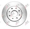 Фото Тормозной диск FIAT 500 07 -, 500 C 09 -, PANDA 03 -, PANDA Van 04- FORD KA 09- Abs 17535 Abs