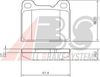 Фото КОЛОДКИ ТОРМОЗНЫЕ VOLVO 240/740-780/940-960 82- Abs 36049 Abs