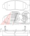 Фото Колодки тормозные HONDA Stream (F) 01- Abs 37312 Abs