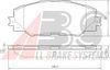 Фото Колодки тормозные HONDA CIVIC VII Hatchback 05- Abs 37543 Abs