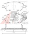 Фото Комплект тормозных колодок  дисковый тормоз Abs 37620 Abs