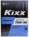 Фото Масло трансмиссионное Kixx Geartec GL-5 75W-90 /4л Kixx L296244TE1 Kixx