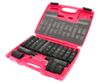 Фото Набор вставок ударных 3/4" TORX T60-T100, E18-E24, HEX H17-H24 с адаптерами 3/4" Jtc JTCJ616C Jtc