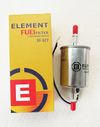 Фото Фильтр топливный ВАЗ 2123 (инж.) "Element" (нержавеющая сталь, с клипсами) Element EF627 Element