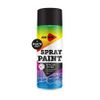 Фото Краска черная матовая аэрозоль 450мл акриловая Spray Paint Black Matt AIM-ONE AIM-One SPMB4 AIM-One