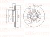 Фото Тормозной диск для AUDI A3 03-/SKODA OCTAVIA/VW GO UBS B2102002 UBS