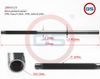 Фото Шток рулевой рейки OPEL Astra H 2004-, OPEL Zafira B 2005- GS 2RR4929 GS