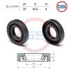 Фото Сальник рулевой рейки 20*40.6*8 (0M2) GS SL01948 GS