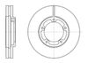 Фото ДИСК ТОРМОЗНОЙ G-BRAKE GR-20190 (G-BRAKE) G-Brake GR20190 G-Brake