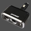 Фото Разветвитель в прикуриватель "ZIPOWER" (2 гнезда+1 USB, 12/24В, 120Вт, LED подсв Zipower PM6645 Zipower
